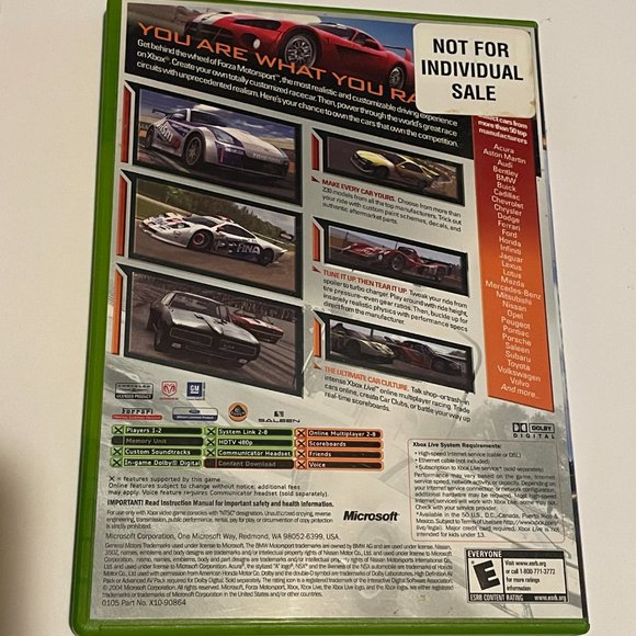 Forza Motorsport Xbox Complete in Box - Picture 2 of 3
